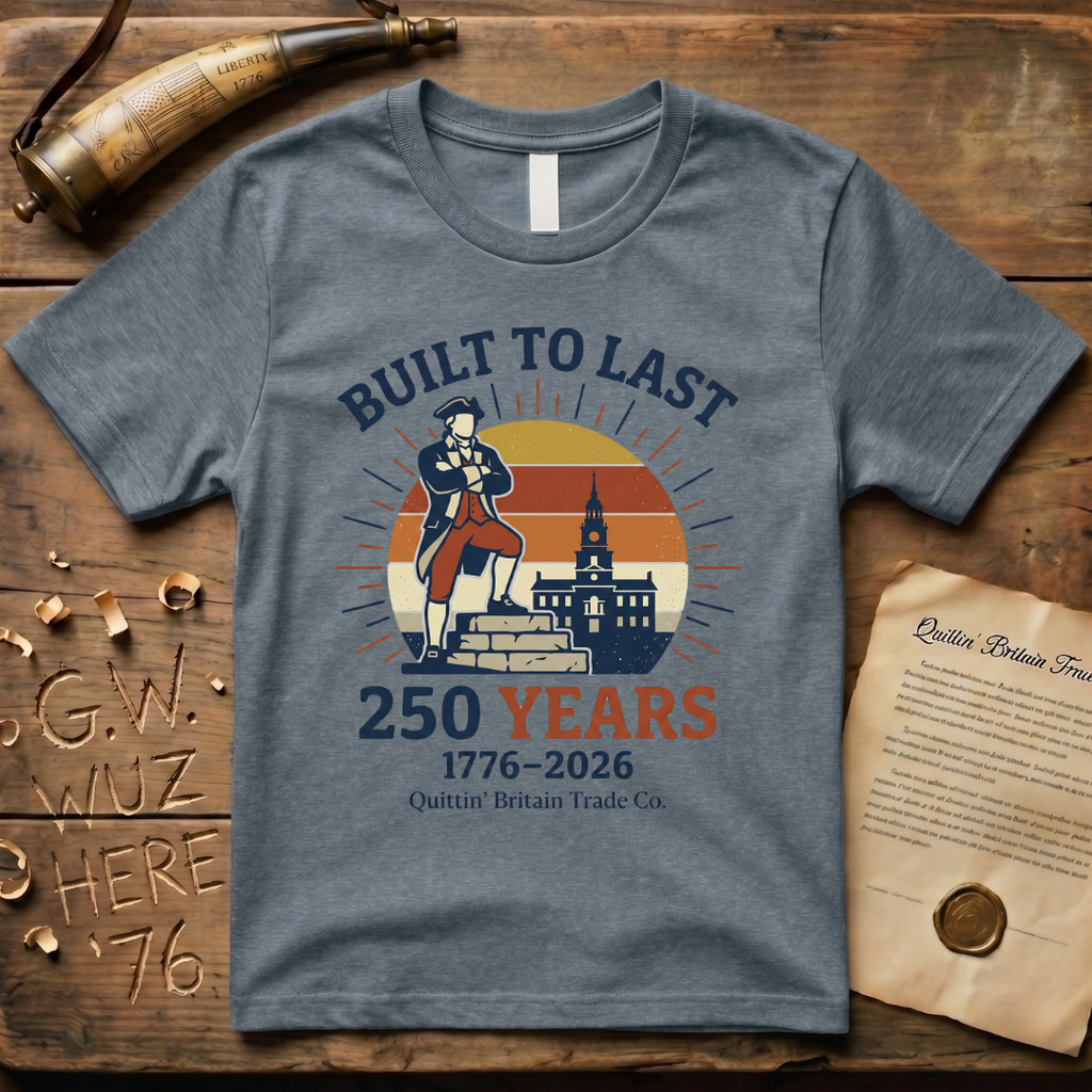 Semiquincentennial Built To Last 250 Years 1776-2026 T-Shirt