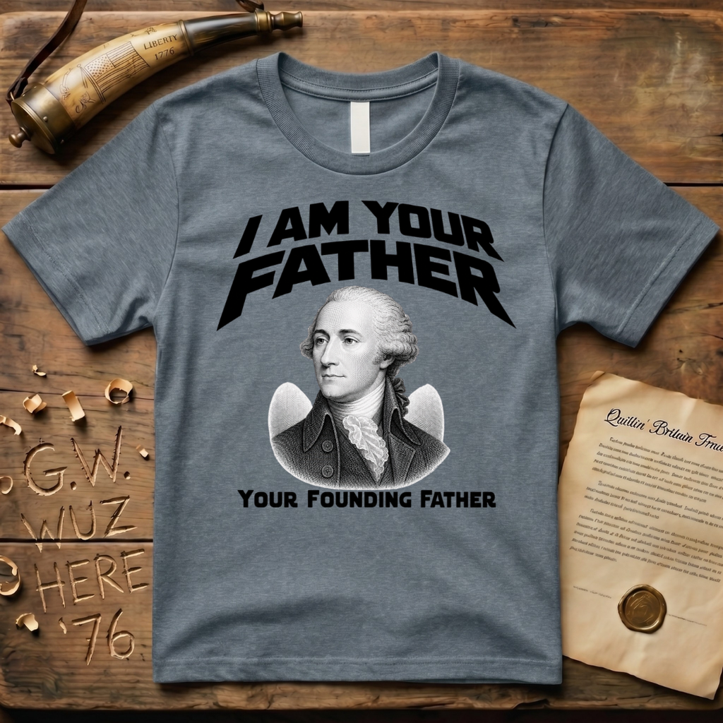 John Jay I Am Your Founding Father Light Father's Day T-Shirt