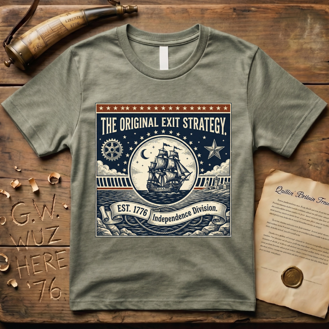 The Original Exit Strategy - Independent Division Tarot-Style T-Shirt
