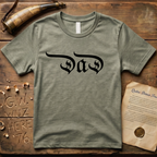 "Dad" Declaration of Independence Font Father's Day Light T-Shirt