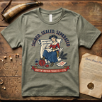 Signed, Sealed, Separated, Strong Colonial Woman T-Shirt