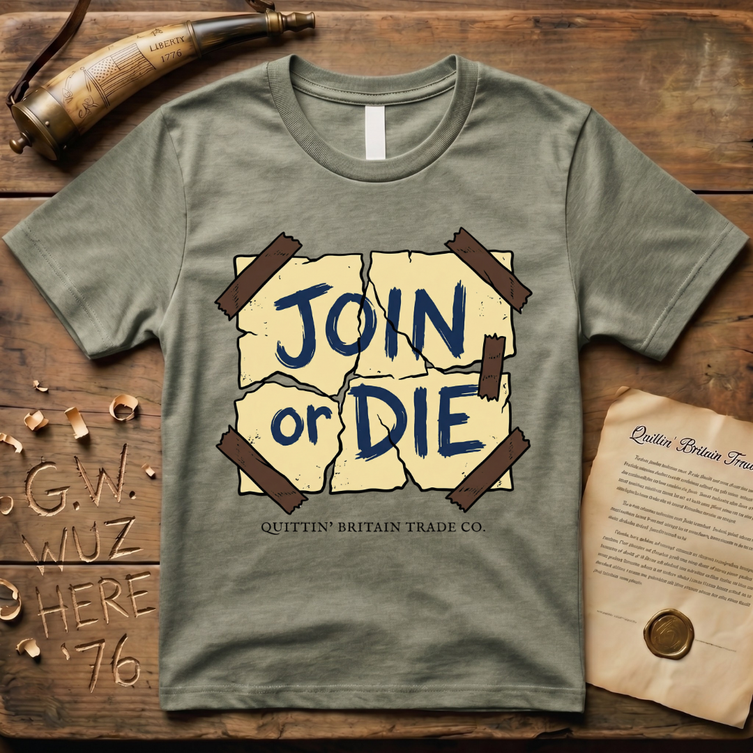 Join or Die Motivational Locker Room Sign T-Shirt