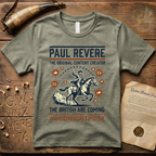 Paul Revere the Original Content Creator Viral By Dawn #MidnightPost T-Shirt
