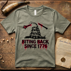 Biting Back Since 1776 Gadsen Snake T-Shirt