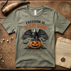 Freedom is Scary Good American Eagle Pumpkin Halloween T-Shirt