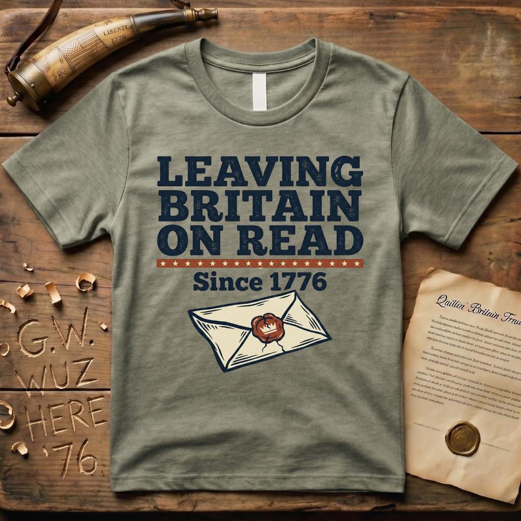 Leaving Britain On Read Since 1776 T-Shirt