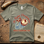 The Fightin' Phorefathers - World Champions 1783 Ben Franklin Baseball T-Shirt