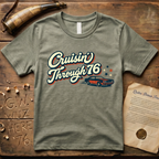 Retro 1976 Bicentennial Cruisin' Through '76 T-Shirt