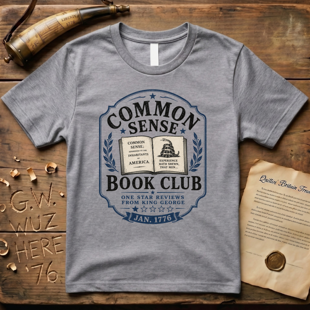 Thomas Paine Common Sense Book Club Light T-Shirt