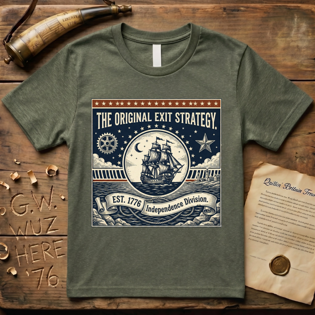 The Original Exit Strategy - Independent Division Tarot-Style T-Shirt