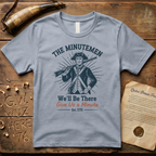 The Minutemen We'll Be There - Give Us a Minute Minimalist T-Shirt