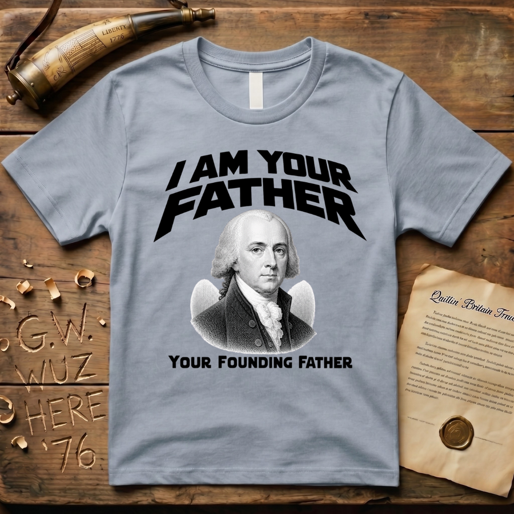 James Madison I Am Your Founding Father Light Father's Day T-Shirt