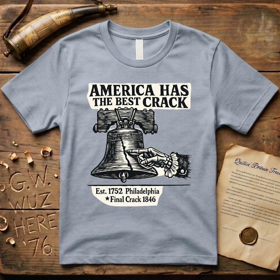 America Has The Best Crack Retro Olde-Style Vintage T-Shirt