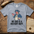 My Dad is a History Buff Dad-Bod Colonist Father's Day T-Shirt