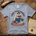 Signed, Sealed, Separated, Strong Colonial Woman T-Shirt