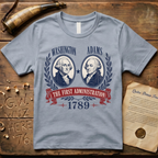 Washington Adams the First Administration 1789 Campaign T-Shirt