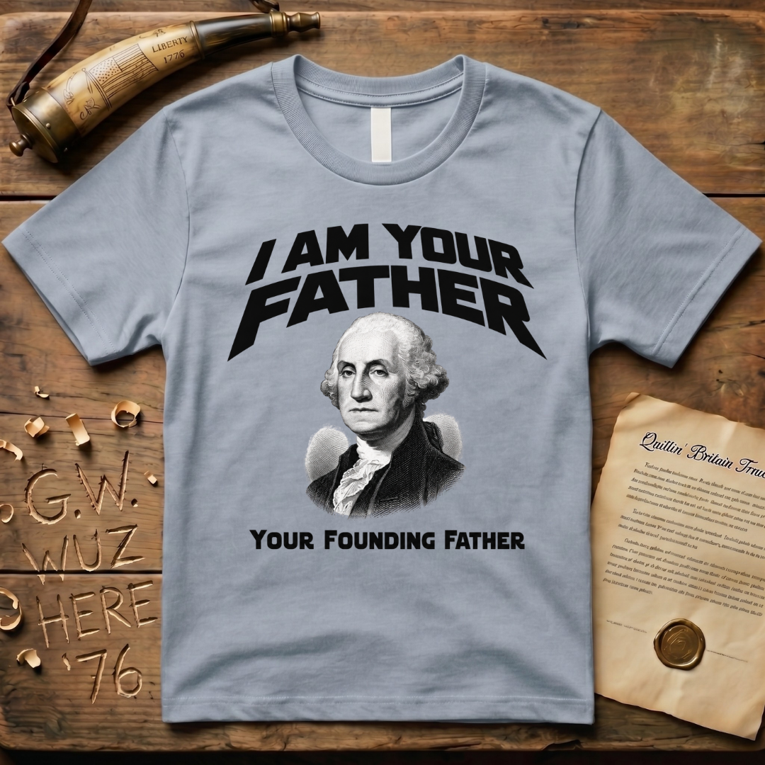 George Washington I Am Your Founding Father Light Father's Day T-Shirt