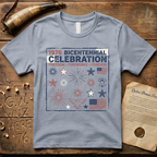 Retro 1976 Bicentennial Celebration Freedom, Fireworks, Forever T-Shirt