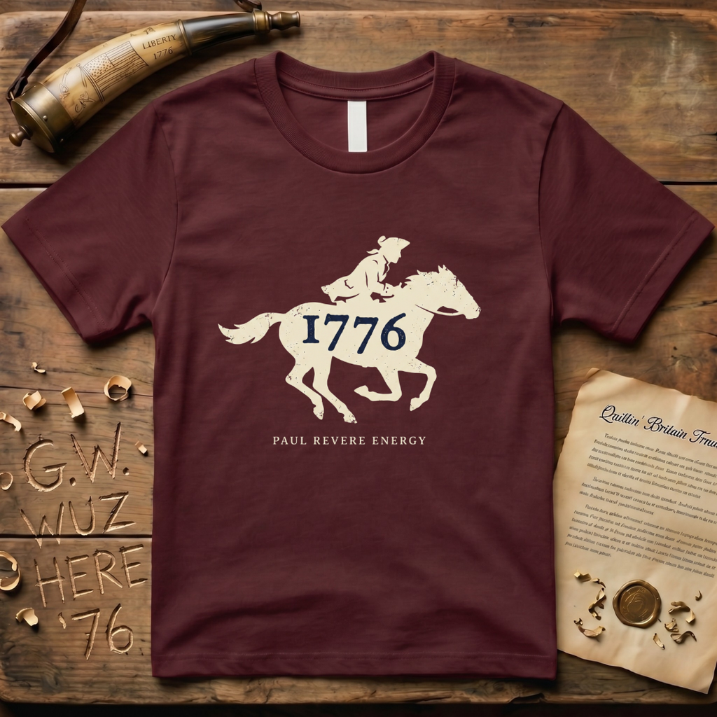 1776 Paul Revere Energy Dark T-Shirt