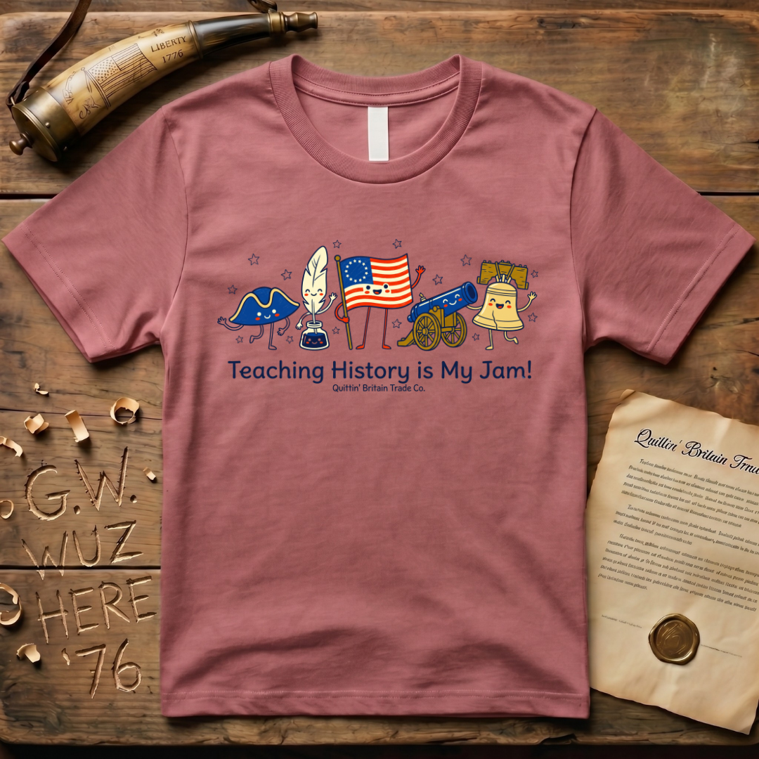 Teaching History is My Jam School Teacher Light T-Shirt