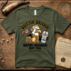 Delco PA Drink Wooder Not Tea America 250 Tattoo T-Shirt