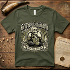 George Washingdone with Your Attitude Skeleton Design T-Shirt