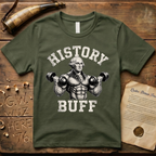 History Buff George Washington Huge Dark Design T-Shirt