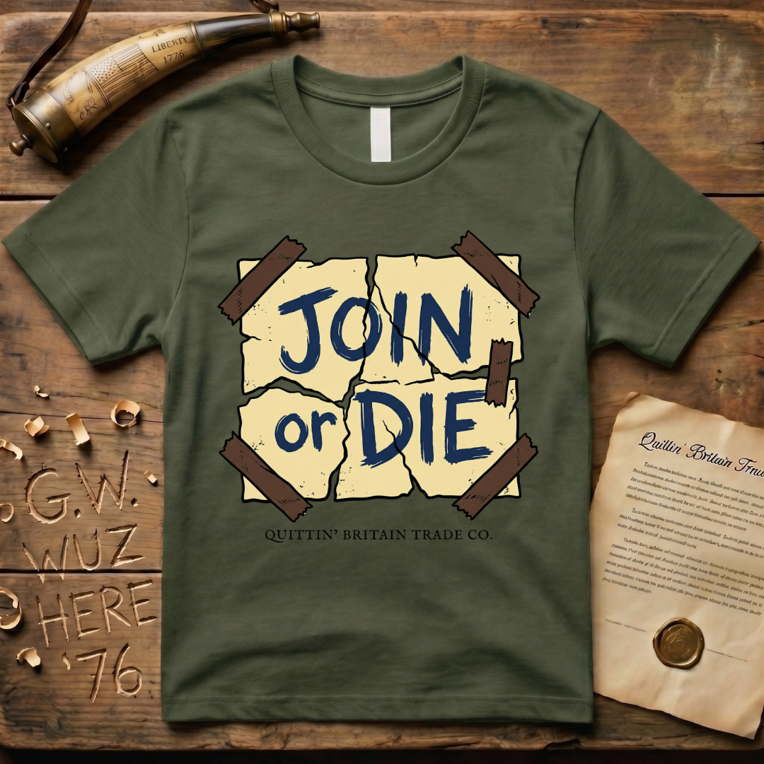 Join or Die Motivational Locker Room Sign T-Shirt