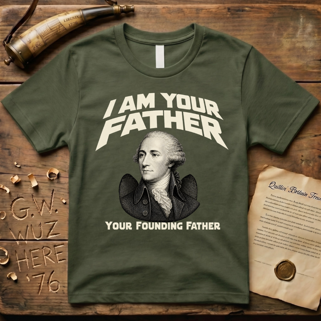 John Jay I Am Your Founding Father Dark Father's Day T-Shirt