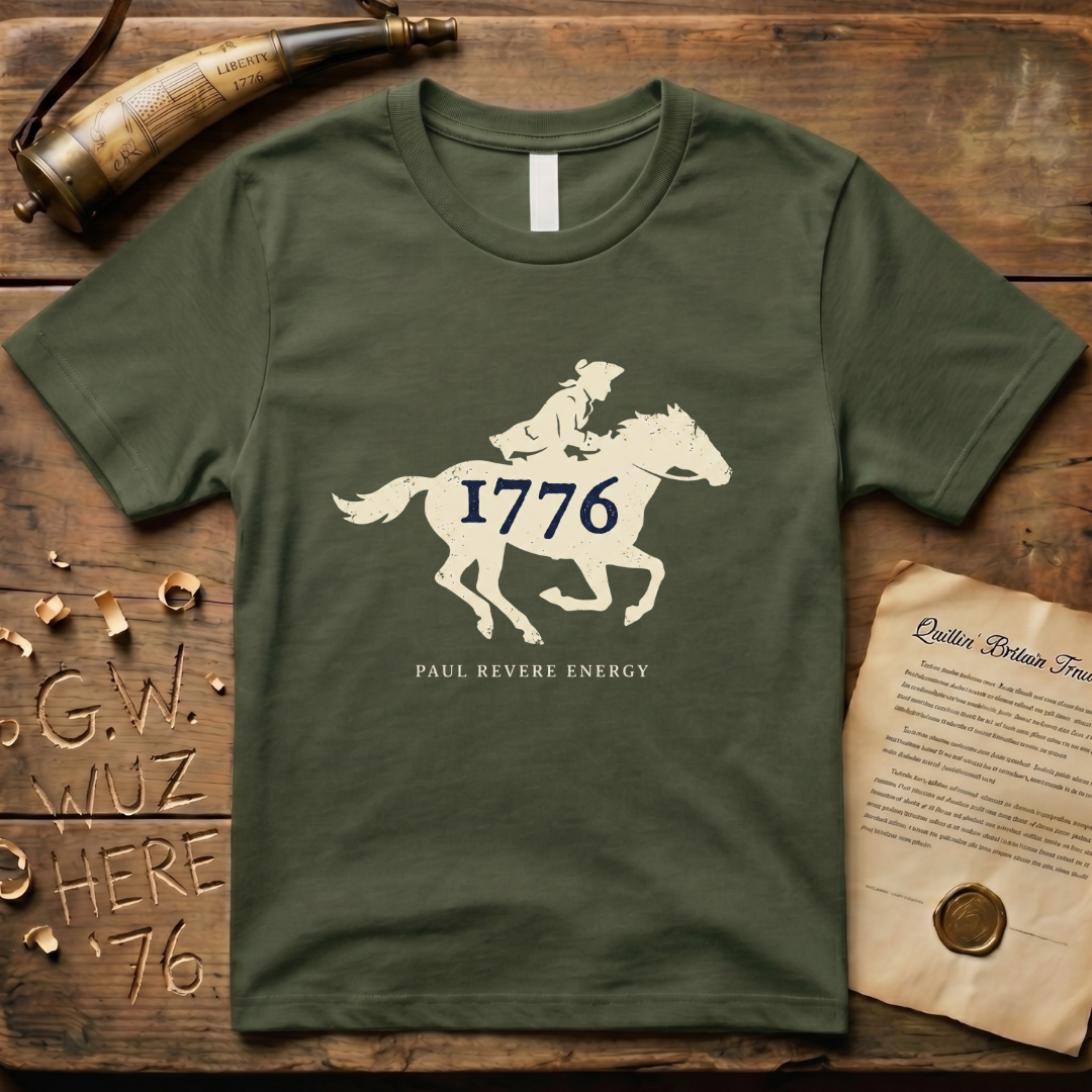 1776 Paul Revere Energy Dark T-Shirt