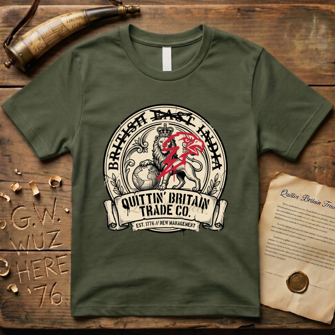 British East India is Under New Management Eagle 1776 T-Shirt