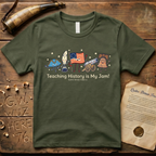 Teaching History is My Jam School Teacher Dark T-Shirt