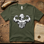 History Buff Flexing George Washington Minimalist T-Shirt
