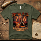 Party Like It's 1776 - The Semiquincentennial World - No Sleep 'Til Yorktown T-Shirt