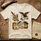 American Traditional Tattoo Quittin' Britain Forever 1776  T-Shirt