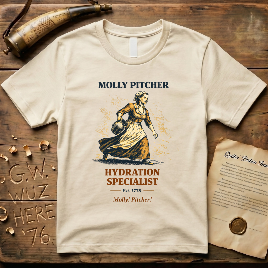 Molly! Pitcher! Hydration Specialist Est. 1778 T-Shirt