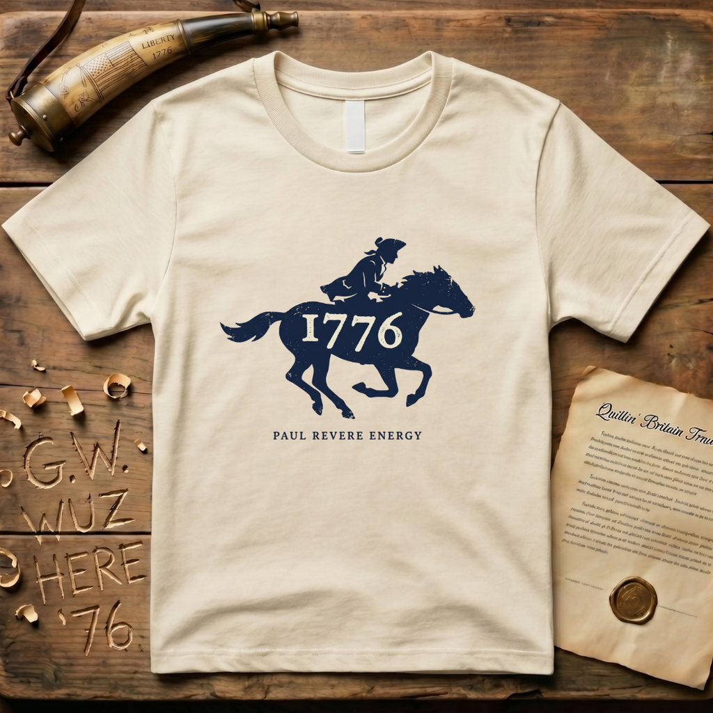 1776 Paul Revere Energy Light T-Shirt