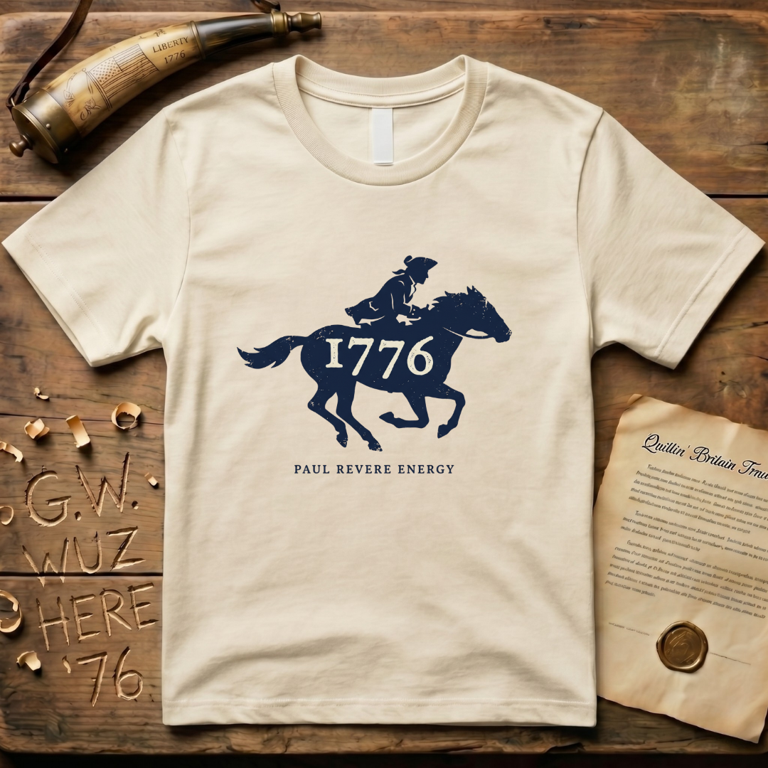 1776 Paul Revere Energy Light T-Shirt