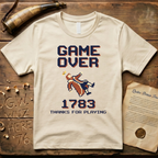 8-Bit Game Over King George 1783 T-Shirt