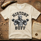 History Buff George Washington Huge Light Design T-Shirt