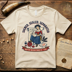 Signed, Sealed, Separated, Strong Colonial Woman T-Shirt