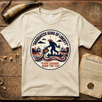 Sasquatch Sons of Liberty, Even Legends Dump the Tea Badge T-Shirt