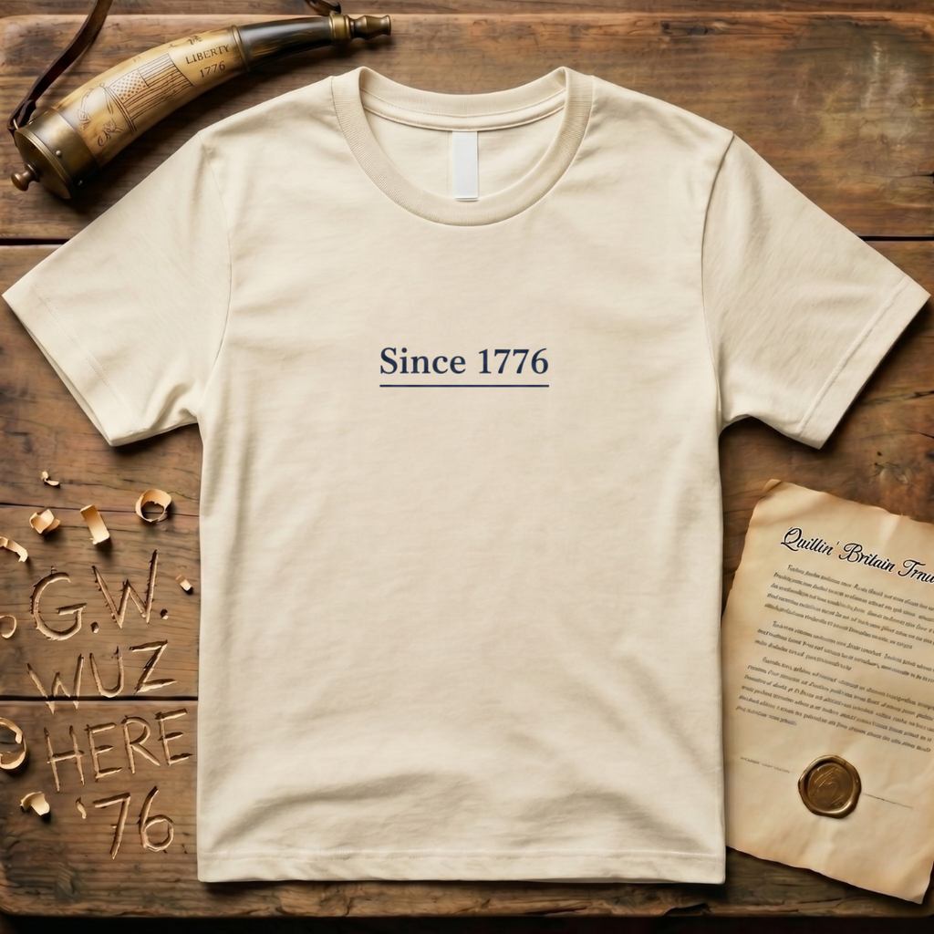 Minimalist Underlined Since 1776 T-Shirt