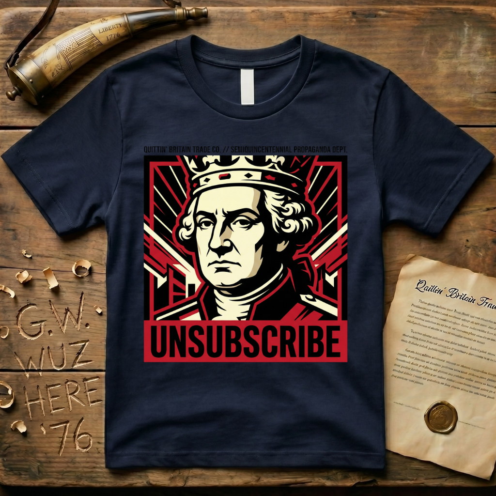 Unsubscribe Semiquincentennial Propaganda Dept. T-Shirt