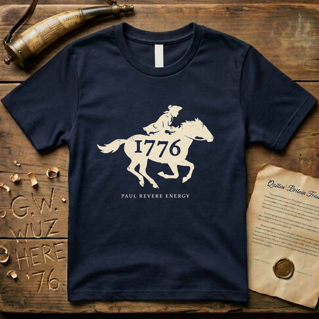1776 Paul Revere Energy Dark T-Shirt