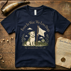 Lila - General Howe's Captured Dog - Even in War, We Love Dogs Dark T-Shirt