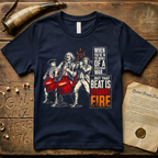 When You're In The Middle of a Revolutionary War But That Beat is Straight Fire Crazed Dark T-Shirt
