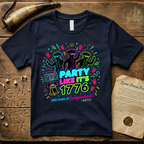 Party Like It's 1776 1980's-Style T-Shirt