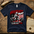 History Buff Flexing Since 1776 Spartan Lifting T-Shirt