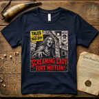The Screaming Lady of Fort Mifflin Delco PA Horror Story Halloween T-Shirt